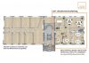 Zwei Büroeinheiten (200m²/235m²) - Innenstadt/Barrierefrei/ Parkplätze/Provisionsfrei - Grundrissplan 5.OG