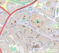 Entwicklungsobjekt in 1A Lage der Fußgängerzone - mögliche MF knapp 1.200 m² - Lageplan