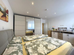 ATTRAKTIVER KAUFPREIS!! - Demnächst bezugsfreie, komplett modernisierte 3,5-Zimmer-ETW mit hochwertiger Einbauküche - Schlafzimmer